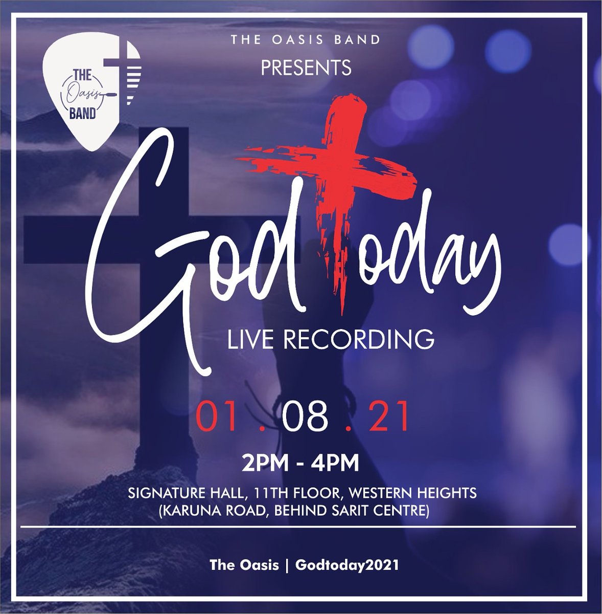 journey_icc's tweet photo. Happy new month friends
So with all joy we invite you to an event dubbed "GodToday" by on the 1st of August 2021!
Please sign up here, first sign up, first served basis..
https://t.co/KWSYgb3MhQ
Only a few slots are available!
#theoasis
#GodToday
#Churchonline https://t.co/92ASCo9yk5
