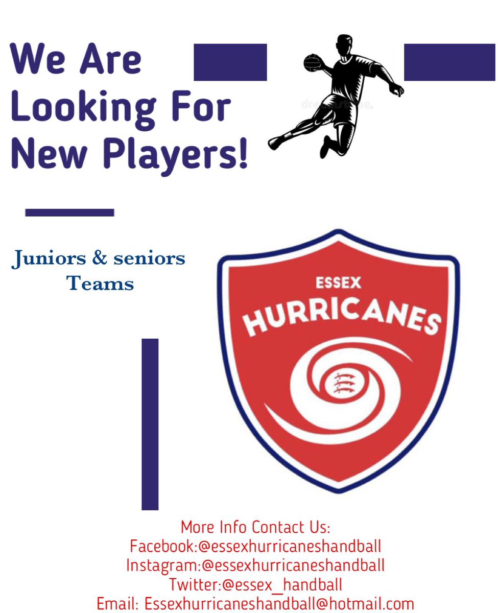 Looking for new players for up coming season. All standards welcome from age 10 through to seniors.
