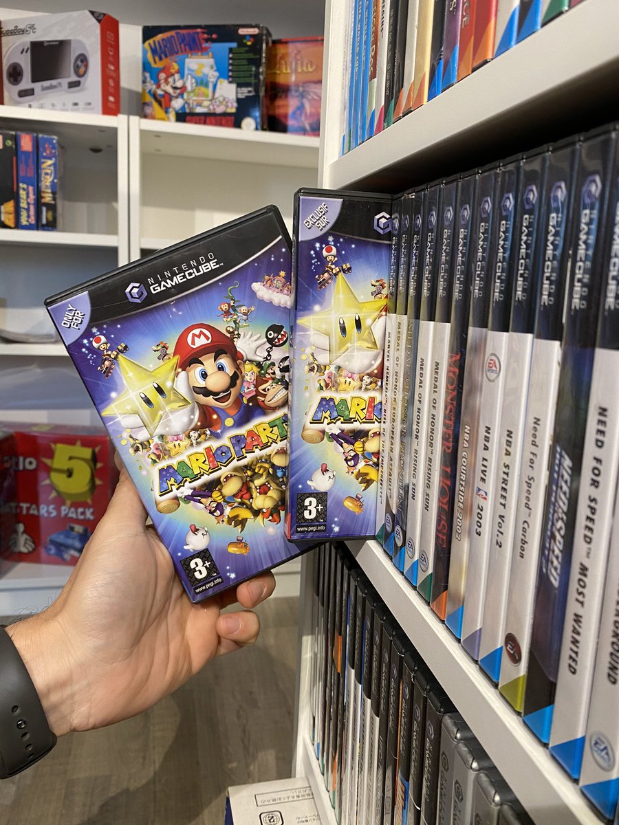 CollectorVault's tweet photo. Way to cool right? 😋 Adding #pitfall II today for the #atari. Also the #gamefairy #textorcist #dreamcast got in.
#gamemuseum #gamecube #retrogames #gamecube #ps4 #oldgames #retrogames #mario #nintendo #marioparty #playstation https://t.co/AiOd1aGcUb