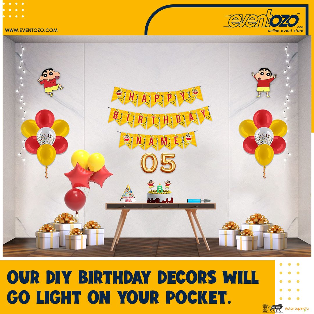 eventozo's tweet photo. Our cost-effective basic ready-to-use birthday decor package is all that you want to stay frugal yet to present a glitzy party. This introductory pack contains all the essentials to make your celebration an exceptional one.
#diybirthdaydecor #birthday #birthdaypackages https://t.co/5pcRBz6aMv