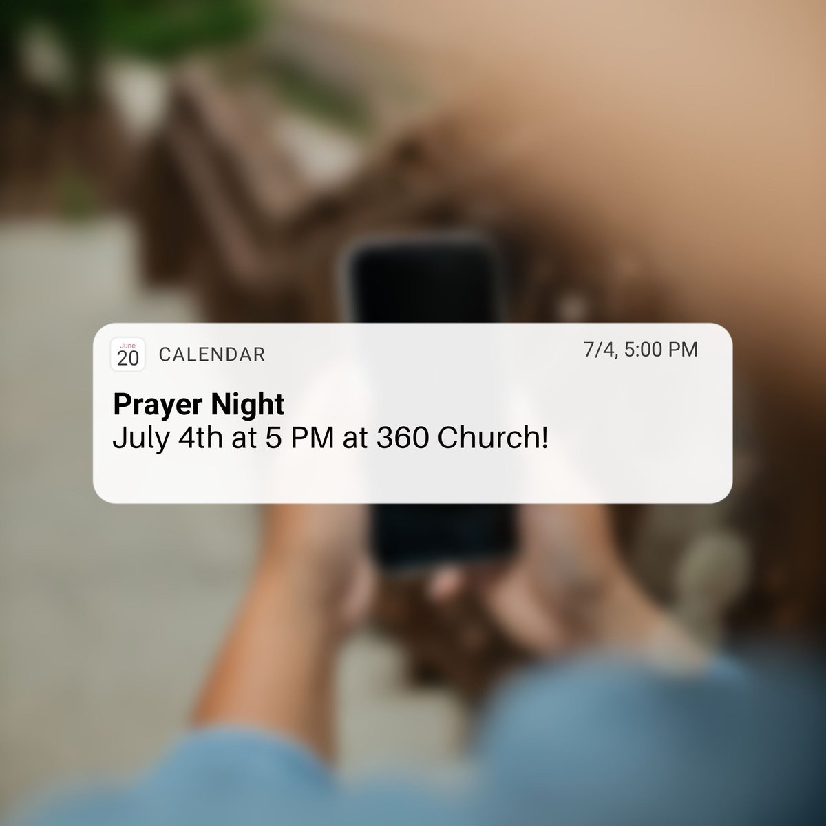 The360Church's tweet photo. Good morning 360 Family! ☀️ 
Don't forget that every other Sunday you can come and pray alongside your church family. Can't make it? You can join our online prayer meeting every other Tuesday at 5 PM!
—
NEXT PRAYER NIGHT DATES:
July 4 (in-person) &amp; July 6 (online) at 5 PM https://t.co/AH0FCgRvhL