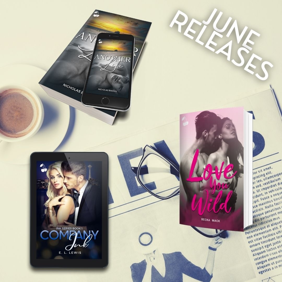 CherryPublishi2's tweet photo. Did you catch our fantastic June releases?
Link in bio ⬆️
🍒 Another Life by Nicholas Brown
🍒 Company Ink by E.L. Lewis
🍒 Love You Wild by Becka Mack
#CherryPublishing #CherryGram🍒 #RomanticFiction #RomanceBookRecs #RomanceBloggers #RomanceBookBloggers https://t.co/domvefqQKo