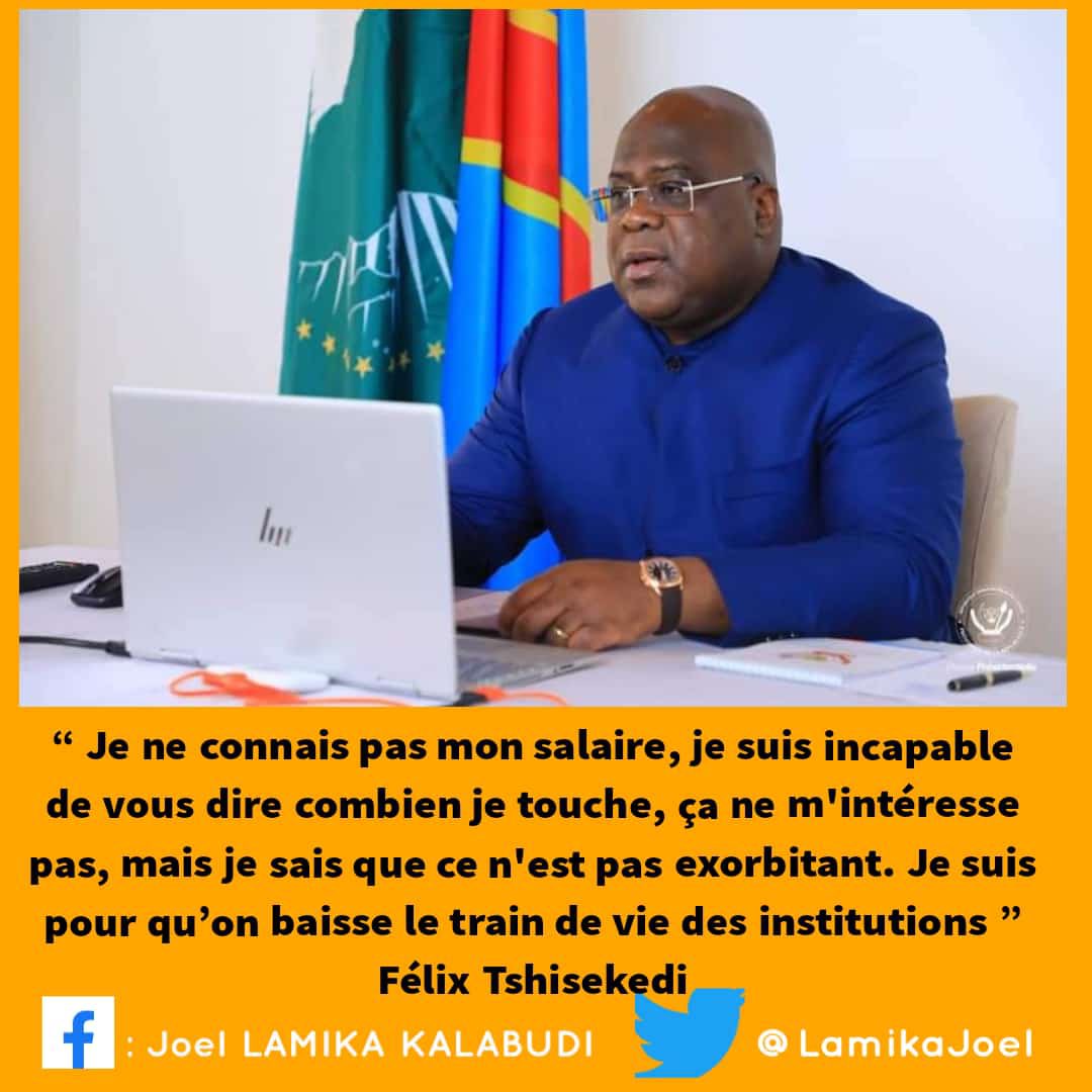 KKwibwe1's tweet photo. #RDC: Tellement qu’il vole beaucoup d’argent à la République, il ne connaît même pas son salaire. Il affirme même qu’il ne s’en occupe pas parce ça ne l’intéresse pas. https://t.co/e1yiJwTXe6