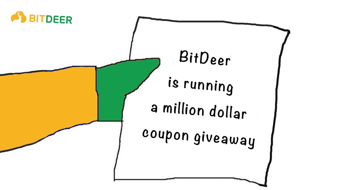 Bitdeer's tweet photo. Learn how to claim your coupon 💫https://t.co/sEmceTUKp8

Additionally, get FREE #DOGE:
✅Follow  ✅Retweet  ✅Tag 3 friends

@cctip_com airdrop 100 DOGE 1000 https://t.co/5U9nagjUaX