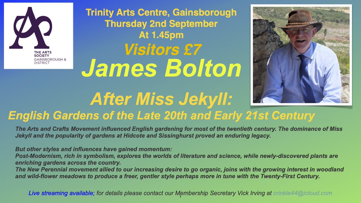 Susan Hollingworth DUniv BEM (@susanhollingwo1) on Twitter photo IF you like gardening, this one is for you. Book on <a href="/arts_dist/">Gainsborough & Dist Arts Society</a> website and join us in person or on zoom. <a href="/Bramblings22/">🌱🌼Jane Elizabeth</a> <a href="/lincsblogger/">Lincolnshire Blogger</a> <a href="/LoveGardening2/">LoveGardening</a> <a href="/garden_scapes/">Gardenscapes</a> <a href="/GainsCommunity/">Gains Community</a> <a href="/gainslife/">Gainsborough Life</a> <a href="/GainsLincs/">GainsLincs</a> <a href="/DiscoverGains/">Discover Gainsborough</a> <a href="/GainsStandard/">GainsboroughStandard</a> #gardening #GardeningTwitter IF you like gardening, this one is for you. Book on <a href="/arts_dist/">Gainsborough & Dist Arts Society</a> website and join us in person or on zoom. <a href="/Bramblings22/">🌱🌼Jane Elizabeth</a> <a href="/lincsblogger/">Lincolnshire Blogger</a> <a href="/LoveGardening2/">LoveGardening</a> <a href="/garden_scapes/">Gardenscapes</a> <a href="/GainsCommunity/">Gains Community</a> <a href="/gainslife/">Gainsborough Life</a> <a href="/GainsLincs/">GainsLincs</a> <a href="/DiscoverGains/">Discover Gainsborough</a> <a href="/GainsStandard/">GainsboroughStandard</a> #gardening #GardeningTwitter