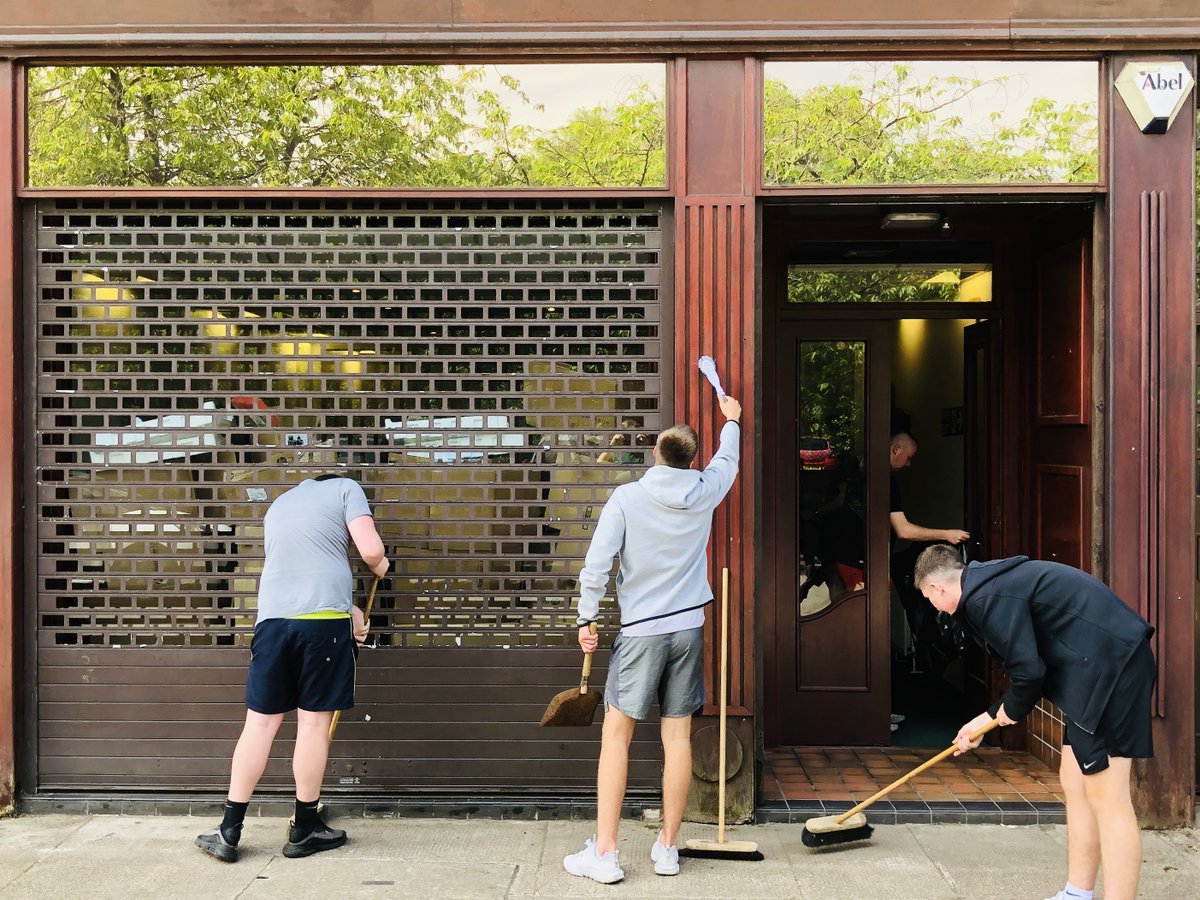 DRCYouthProject's tweet photo. Exciting times. We just got the keys to our new training room! This room gives us even more flexibility with group work, one to one &amp; training sessions. Really appreciate all the hard graft the young people are putting in to make sure the space is ship shape! #Jobs #community https://t.co/pir6MfYZ5a