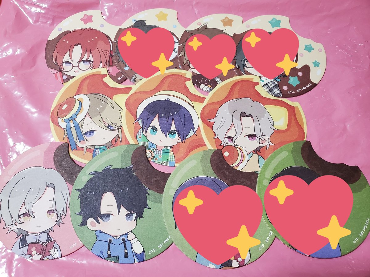 ツキプロショップ ツキショ 月野亭 特典コースター 交換 譲渡

出)陽、昂輝、剣介、涼太、翔、悠人
求)バーブロ 凰香、同種 宗司、各300円

譲渡はバズロ含むまとめて優先です。
宜しくお願い致します。