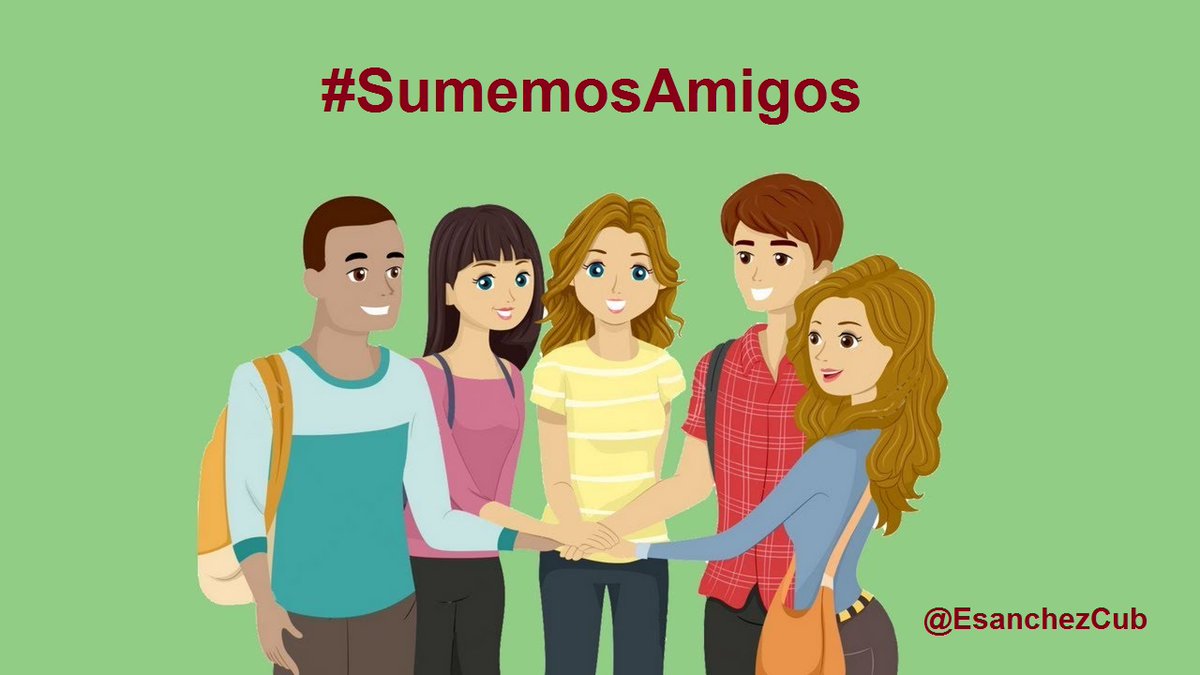 #SumemosAmigos🌵
#1Julio
1ra
@amandalien_6
@EdelyisaRivas
@ingnavalmanuit
@go91fenix
@amandalien_6
@CuquitoCuba
@ElGranChuo1
@IgnacioIndioo
@Pulgosonicaragu
@IngPazos
@sebamarin_53
@machadodz
@QbaDCorazon
@MariaDiazPerer1
@Damian_Marcelo3
@Maximo72Cuba
@Karla_2Cuba
#Cuba