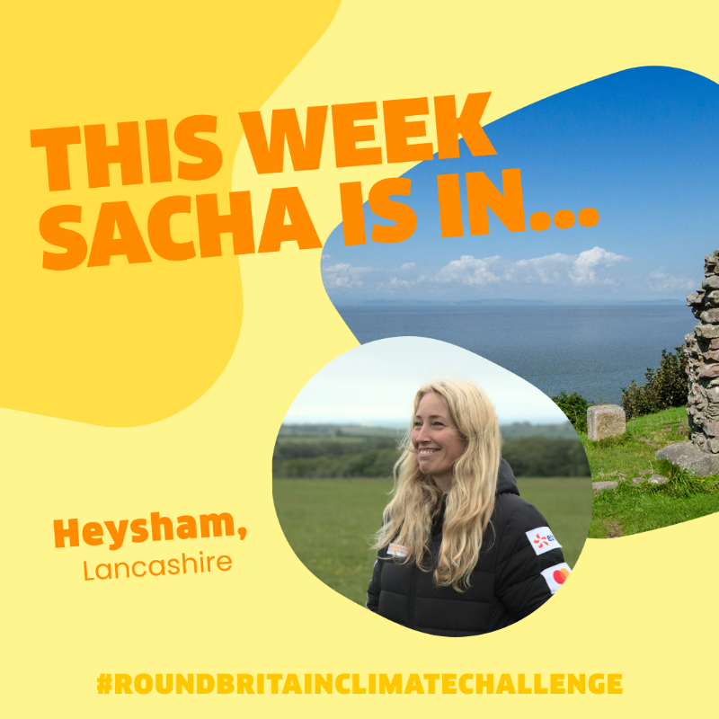 CountUsInSOCIAL's tweet photo. Imagine watching @Netflix shows on loop FOREVER!😱 This week Sacha meets @EDFEnergy, Britain’s biggest generators of #zerocarbon electricity from wind, nuclear &amp; solar. This means they can power the nation no matter the weather🌧️! #RoundBritainClimateChallenge @C_no_borders