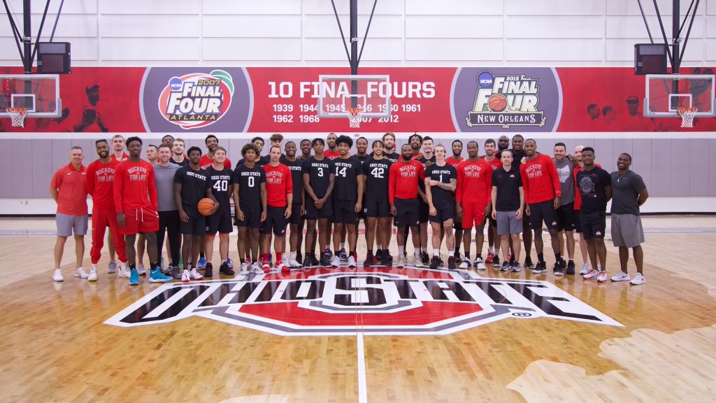 ACraft4's tweet image. Really cool week being back at the Schott and hanging with @OhioStateHoops.
Like what I’m seeing! #GoBucks
