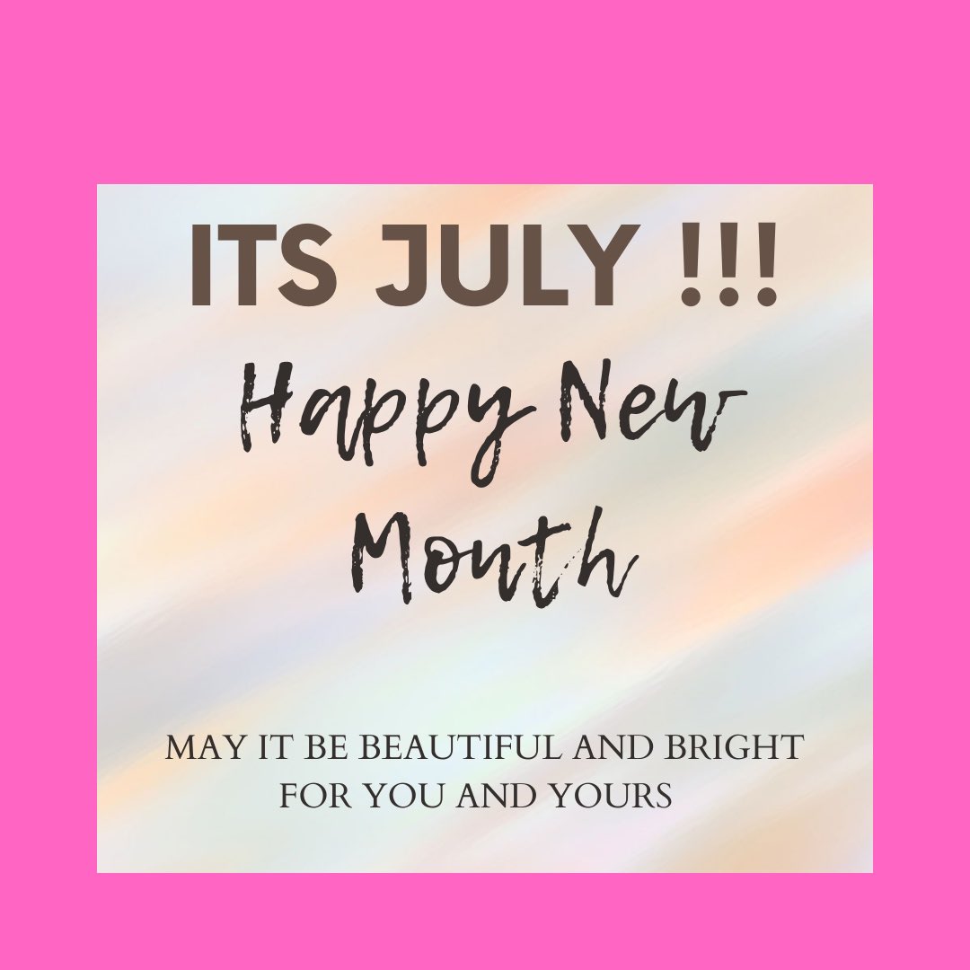 Happy July Everybody !

May this new month bring you all your heart desires, remember who you are and remember why you started and above all, don’t forget to be amazing. 

Have a great month 

#happynewmonthpeople #blackpodcasts #friendship #friendshippodcast #africanpodcasters