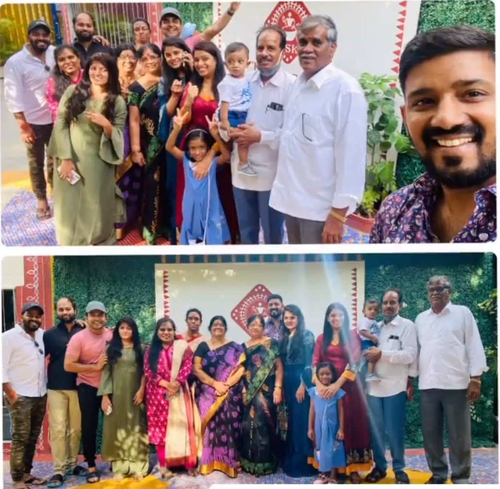 Family 👨‍👩‍👦💖💕
<a href="/sudheeranand/">Sudigali Sudheer</a> <a href="/RohanBayana/">rohan anand</a> <a href="/GetupSrinu/">Jabardasth Srinivas</a>