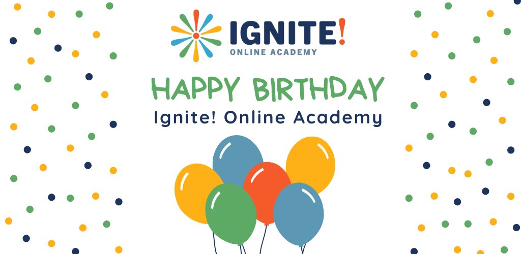 IgniteOnlineDPS's tweet image. Today, the state of North Carolina officially recognizes Ignite! Online Academy as Durham’s newest school. Wish us a Happy Birthday by sharing a reason you’re excited to #IgniteTheFuture