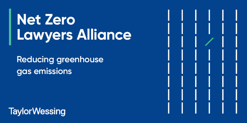 TaylorWessingUK's tweet photo. We're proud to join the Net Zero Lawyers Alliance, committing to an accelerated reduction in our firm-wide greenhouse gas emissions.

#climatechange #climateaction #netzerolawyersalliance https://t.co/KhJoGkjrwv