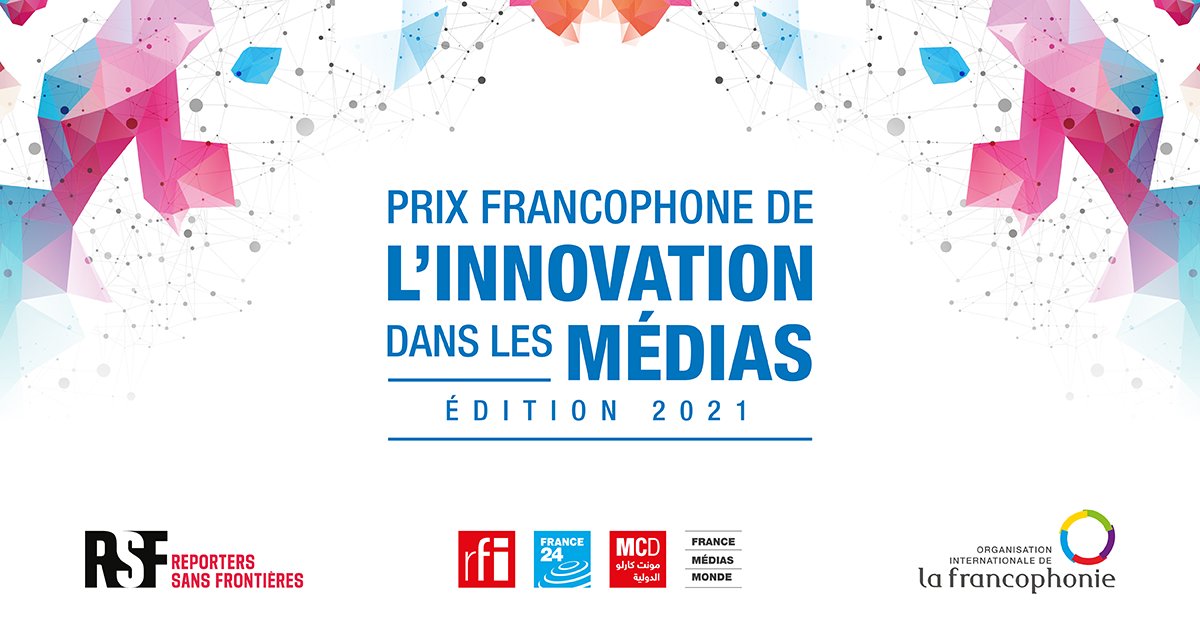 Appel à candidatures du « Prix francophone de l’innovation dans les médias 2021 », lancé par l'OIF, RFI  et Reporters sans frontières / Reporters Without Borders / RSF

Date limite de candidature : 31 août 2021.

Plus d'infos ici : lc.cx/d3MExT