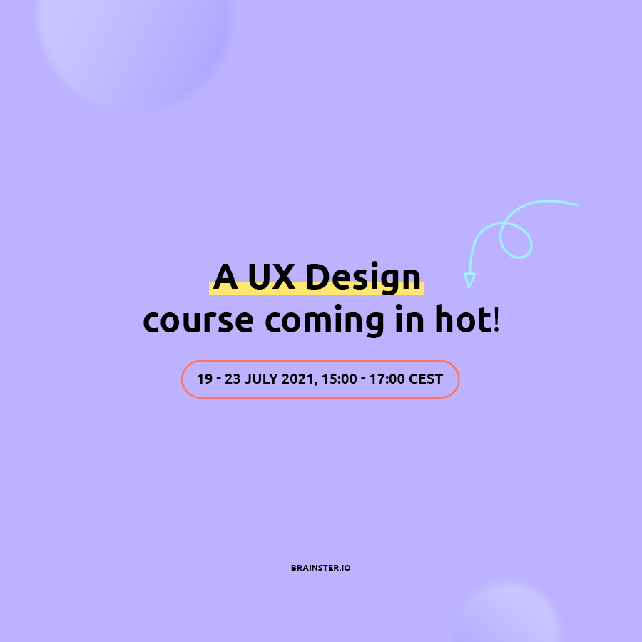 A UX Design course coming in hot 🔥
We are going to make you a summer offer you can’t refuse 🔫
Get a 600 EUR UX Design Workshop for FREE! Join <a href="/damjanobal/">Damjan Obal</a> and Maggie Jandova’s 5-day online workshop, explore UX and grow your UX design skills.
Register Now: online.brainster.co/international-…