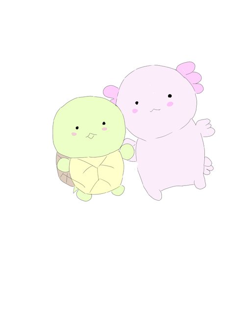 ウーパールーパー 高画質 のtwitterイラスト検索結果 古い順
