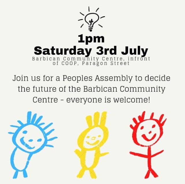 barbican community centre tweet media