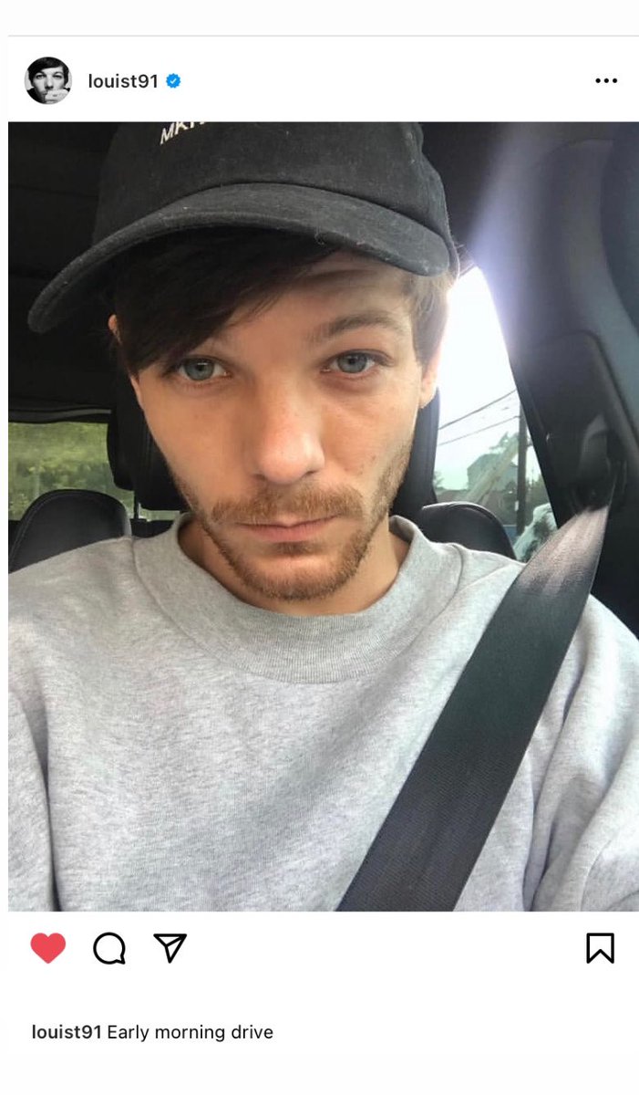 LT_throwback's tweet image. Today in 2017 (July 1) Louis posted this pic on IG. 
“Early morning drive”