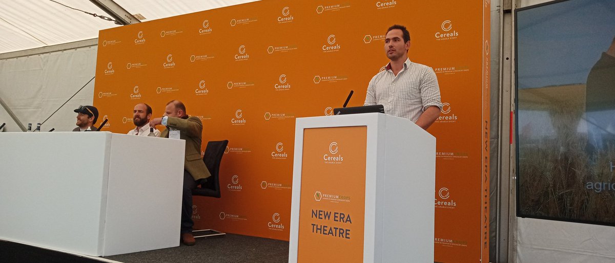 Using data and apps to improve farm management and efficiencies with <a href="/GlasData/">Glas Data</a> <a href="/SmartFarmerApp/">Smart Farmer App</a> <a href="/UK_CEH/">UK Centre for Ecology & Hydrology</a> and <a href="/MapOfAg/">Map of Ag</a> in the New Era Theatre at <a href="/CerealsEvent/">Cereals Event</a>