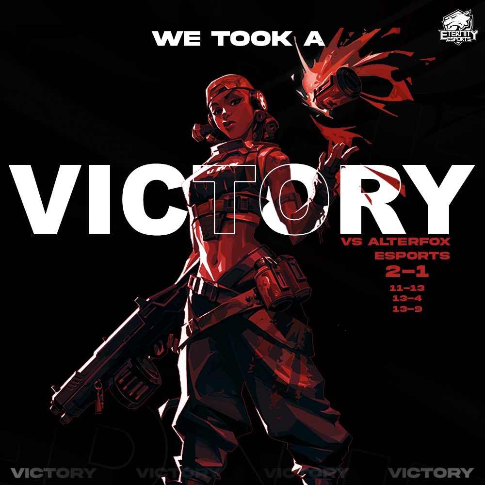 etyesports's tweet photo. 📌 VICTORY
We won our hardest match so far against Alterfox Esports with a score of 2-1 ! What an unbelievable gameplay from our boys that deserved this victory ! Hardluck to Alterfox Esports, it wasn’t easy to win over the best Algerian Team on Valorant🔥 #ETYpower https://t.co/0t8AEvkYvt