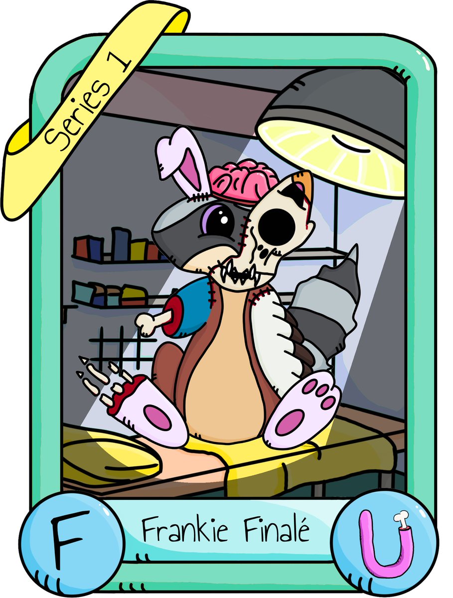 🧪IT LIVES! NO... IT'S UNDEAD!🧪

You can now harness your inner Mad Scientist to make Frankie Finale!

Blend: neftyblocks.com/c/undeadcuties… 
Buy Cards: bit.ly/3h4Ou5c

🐰+🐱+🐭+🐶+🦆+🦝=⁉️

#NFT #NFTcollectibles #WAXP <a href="/WAX_io/">WAX</a> <a href="/AtomicHub/">AtomicHub</a> <a href="/neftyblocks/">NeftyBlocks</a>