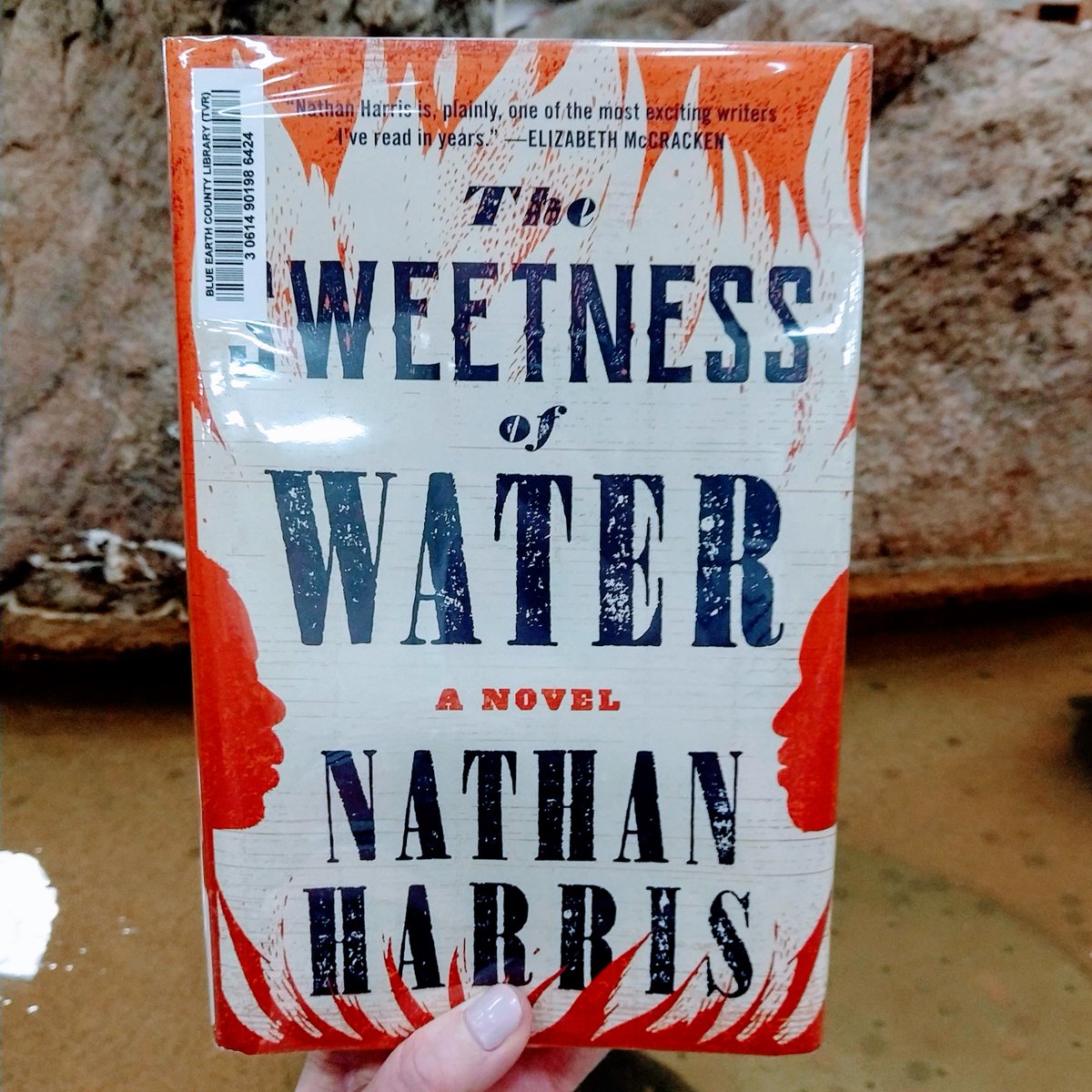 Have you picked up the latest @OprahsBooks pick yet?! Nathan Harris's THE SWEETNESS OF WATER (@littlebrown) is 'better than any debut novel has a right to be,' according to the wonderful Richard Russo. Reserve your copy at beclibrary.org today!