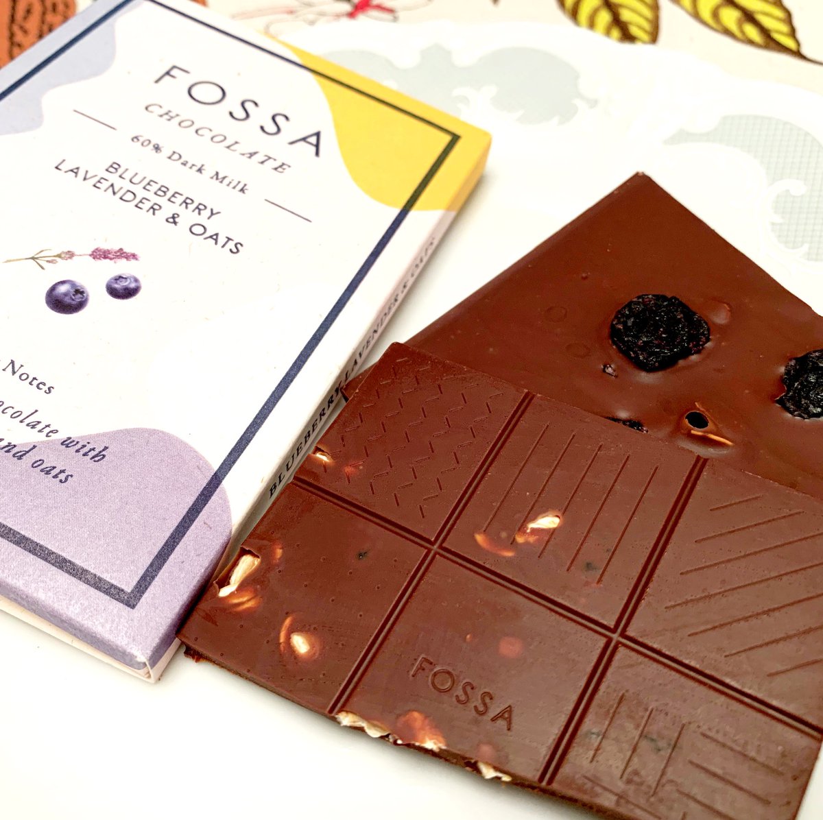 akira_tanaka_10's tweet image. フォッサチョコレートのブルーベリー ラベンダー＆オーツ😋🍫💕💕💕
#フォッサチョコレート #fossachocolate #トモエサヴール #tomoesaveur #chocolate
