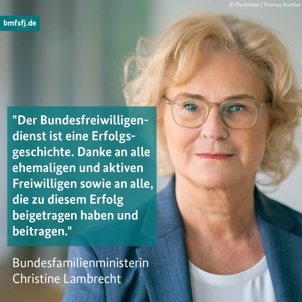 Die Einsatzorte im #Bundesfreiwilligendienst sind so abwechslungsreich und vielfältig, wie die Menschen, die sie mitgestalten. Danke für das großartige #Engagement in den letzten 10 Jahren! Der #BFD ist eine Erfolgsgeschichte. #10JahreBFD