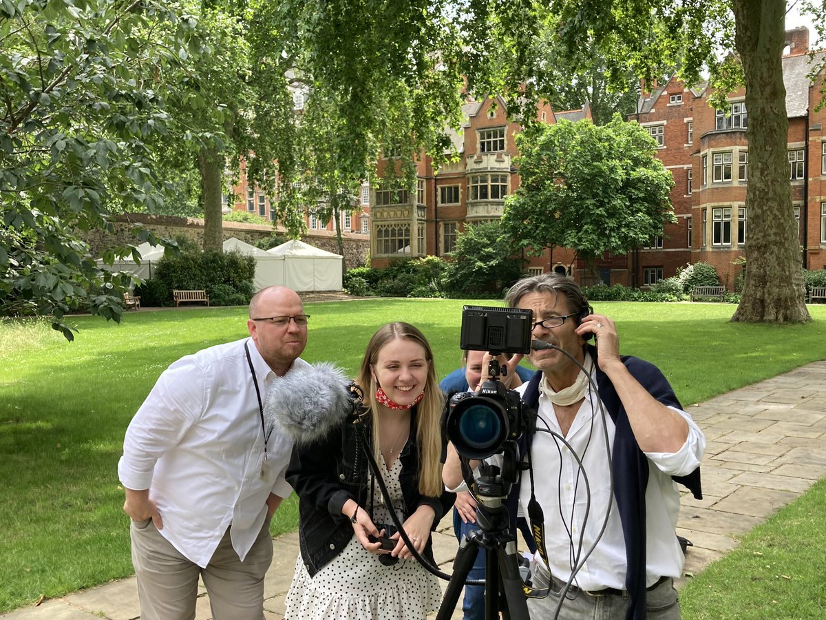 CarolineHMarcus's tweet photo. Having a great time filming @wabbey today with @gem_heritage @mkatemaynard @JessicaEngland_ @waaron_ed @EmmaC_Panther #onetoonementoring #gemmers https://t.co/FbawkVfqRM