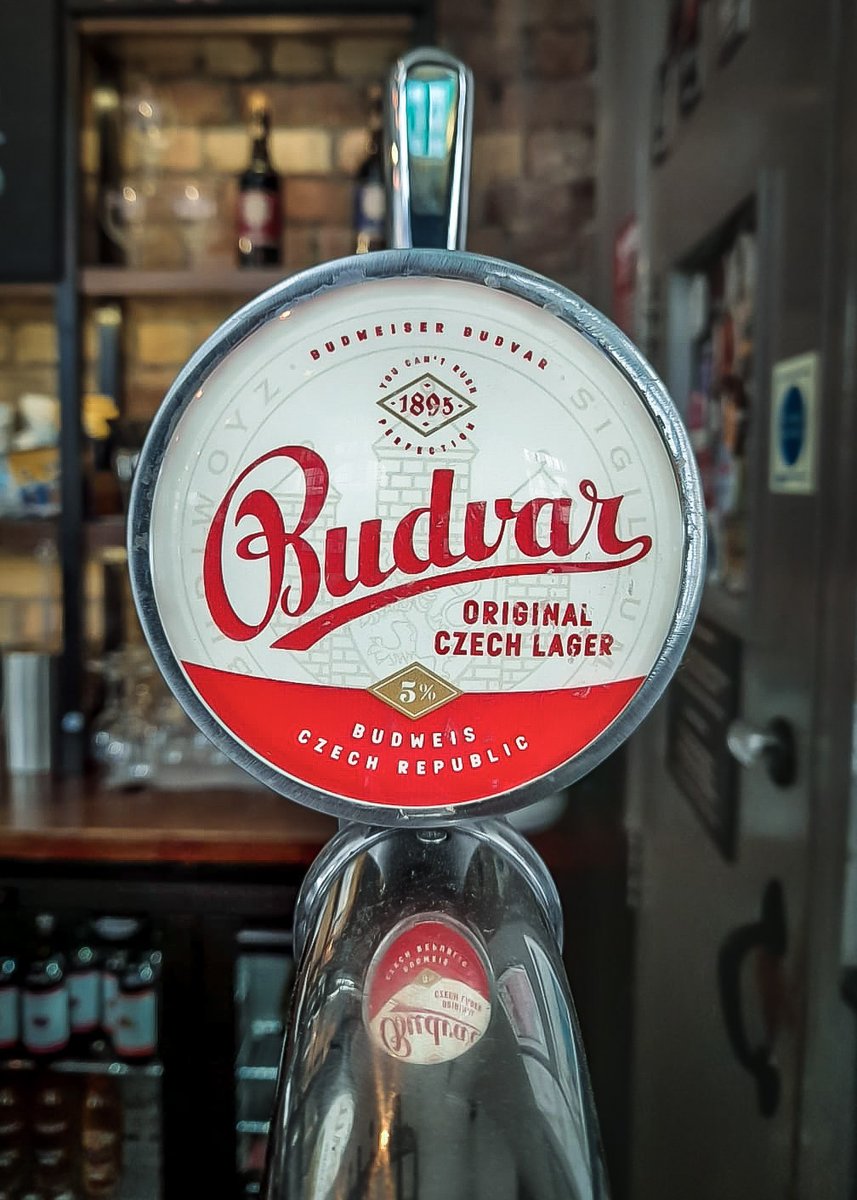 Budvar's back. What more needs to be said? This premium Czech lager was a fav before the world ended and undoubtedly will be again - come and get it while you can! #lovebeerlovethetap #craftbeer