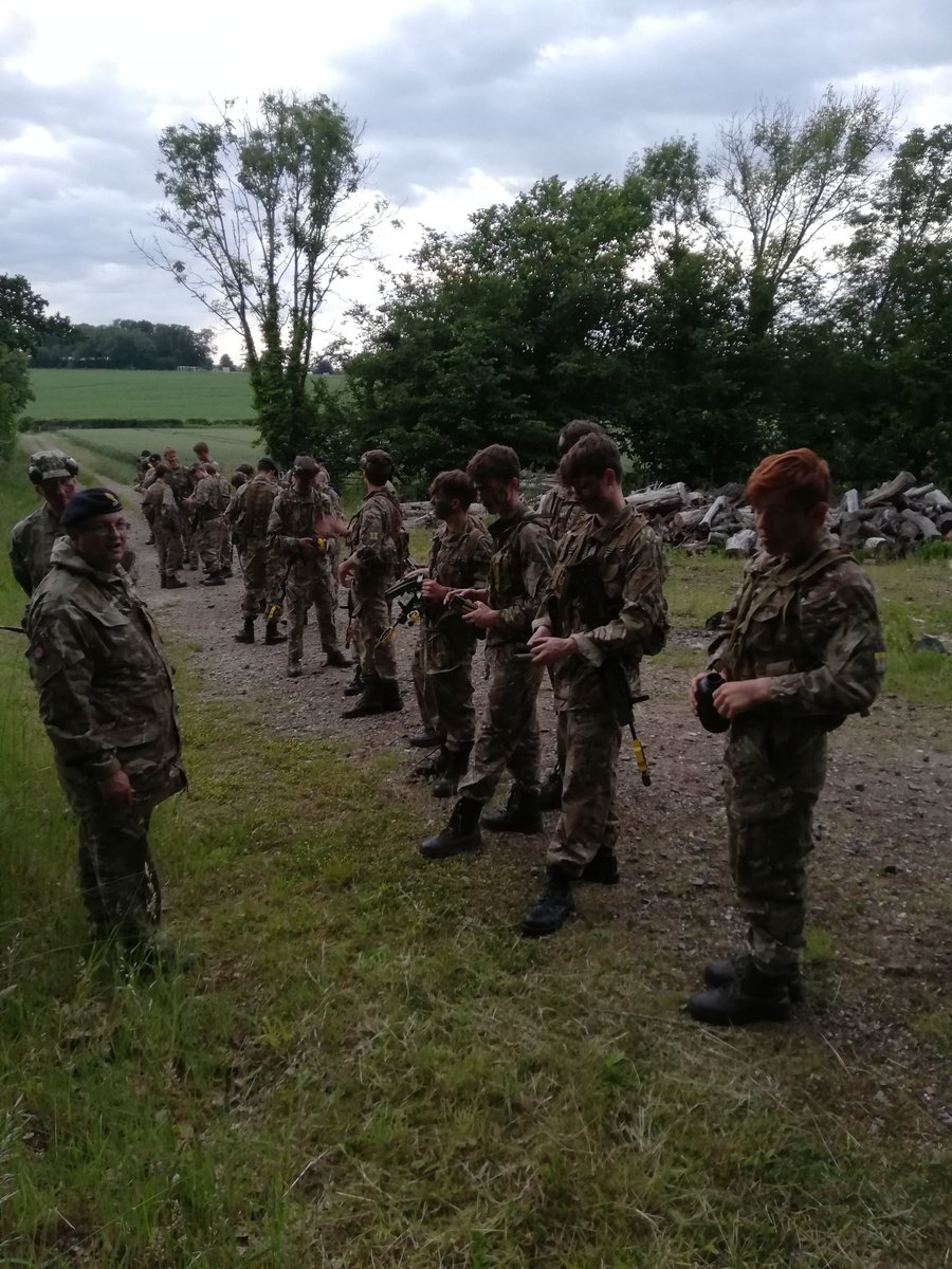 LordWandsworth's tweet photo. CCF out on Exercise in the LWC copse. 3rd Form recruits learning how to cook for themselves and the arts of camouflage and concealment. Advanced Section were carrying out waves of Section attacks on an enemy position. Both Sections had fun and showed great tactical skills #LWCccf https://t.co/qFO4VpozPN