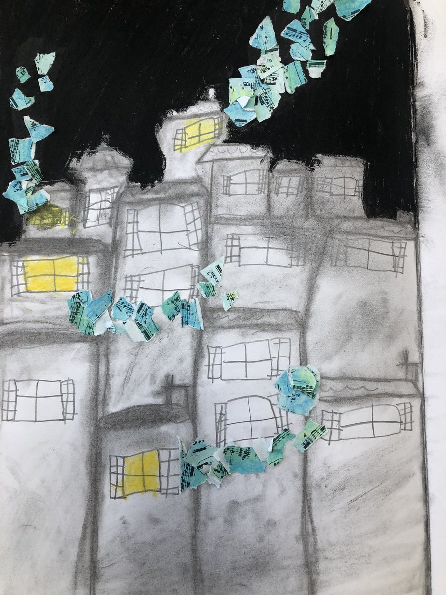 Our talented <a href="/KCD_Year3/">Year 3 @ Kent College Dubai</a> students have completed their “ City of Sounds” that they started during world music week. <a href="/KCD_Perf_Arts/">Performing Arts @ Kent College Dubai</a> @KentCollegeDXB #musicweek #youngtalent #charcoaldrawing #artsudents