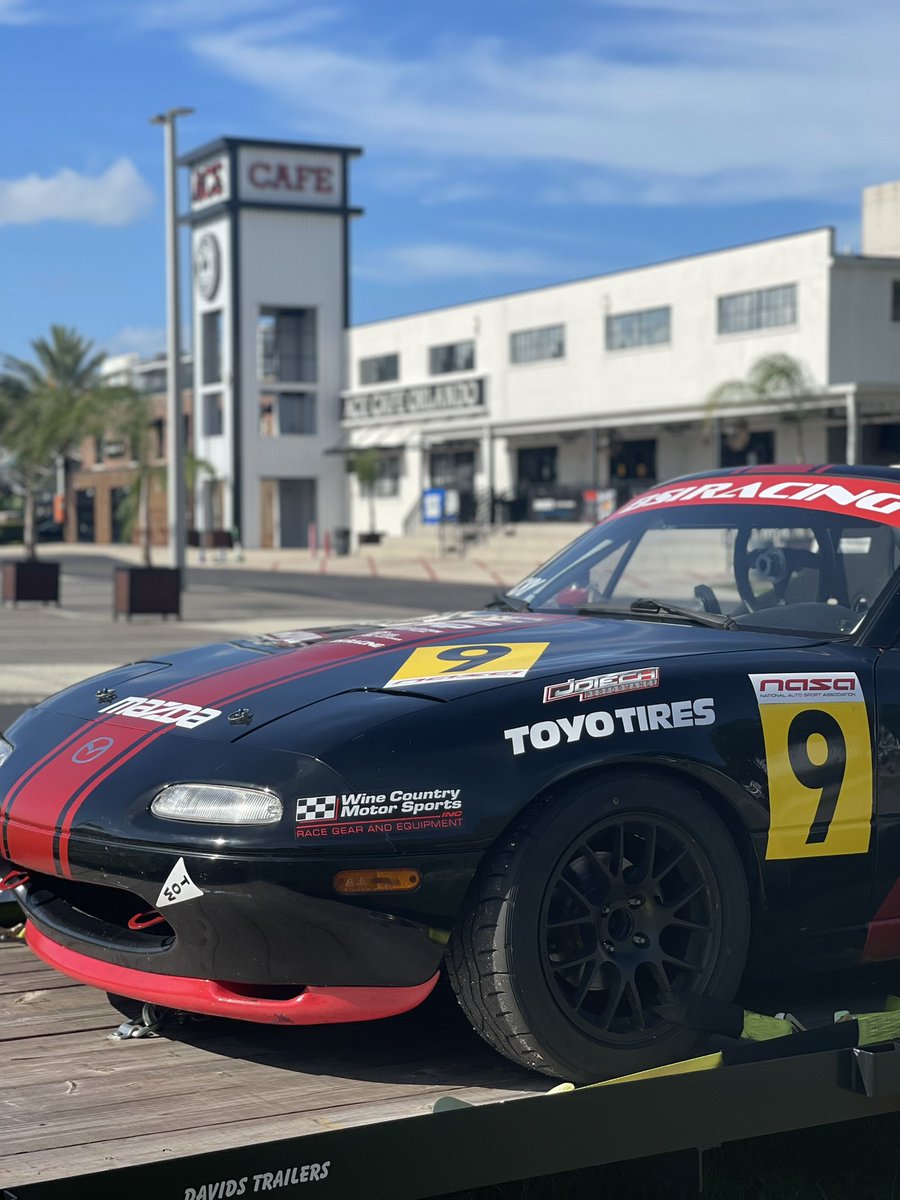 alexjacky9's tweet photo. Next up, @roeblingroad in Savanna, GA!  July 9-11 #FirecrackerRun  More seat time, checks off a requirement for HPDE3, and a new town to see!  @drivenasa #TeenRacer @IMSA #sportscar #specmiata https://t.co/3nkex7Xt4U