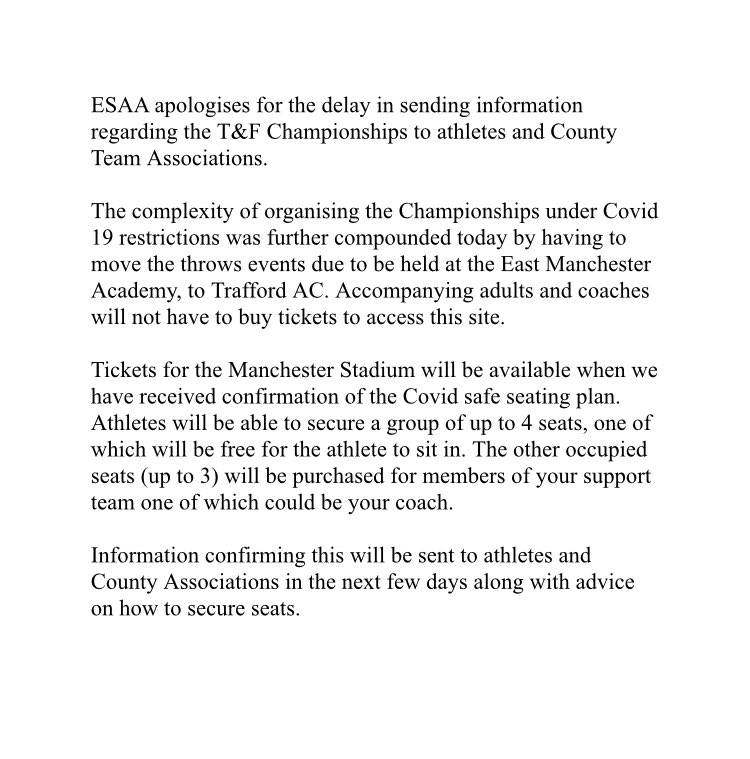 SchoolAthletics's tweet photo. Update… https://t.co/FFF2UEJh3y
