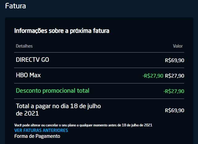 Ei @directvgobrasil, que negócio é esse de aumento surpresa da mensalidade? O serviço ainda não tem nem 1 ano e tem aumento de quase 20% do nada.