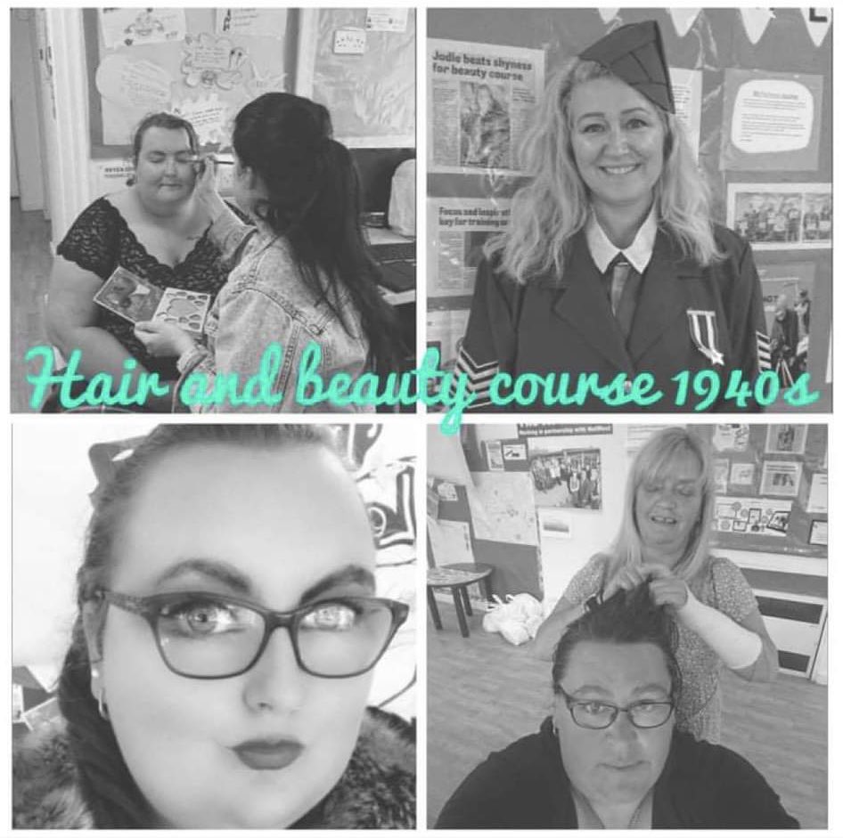 Last night our Hair and Make Up course learners took inspiration from the 1940’s for these #FEnomenal looks 😍👏✨

#retrohair #makeupcourse #haircourse #inspiring #lifelonglearning