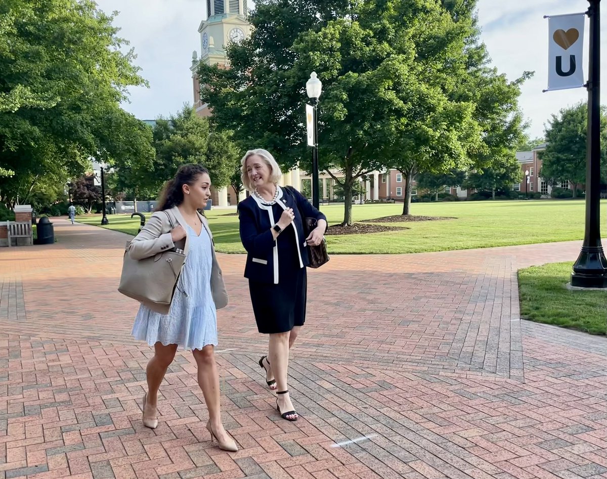 SusanRWente's tweet photo. Starting my first day at @WakeForest. I can’t wait to see what we will accomplish together! #GoDeacs! https://t.co/ZYBUkjinsm