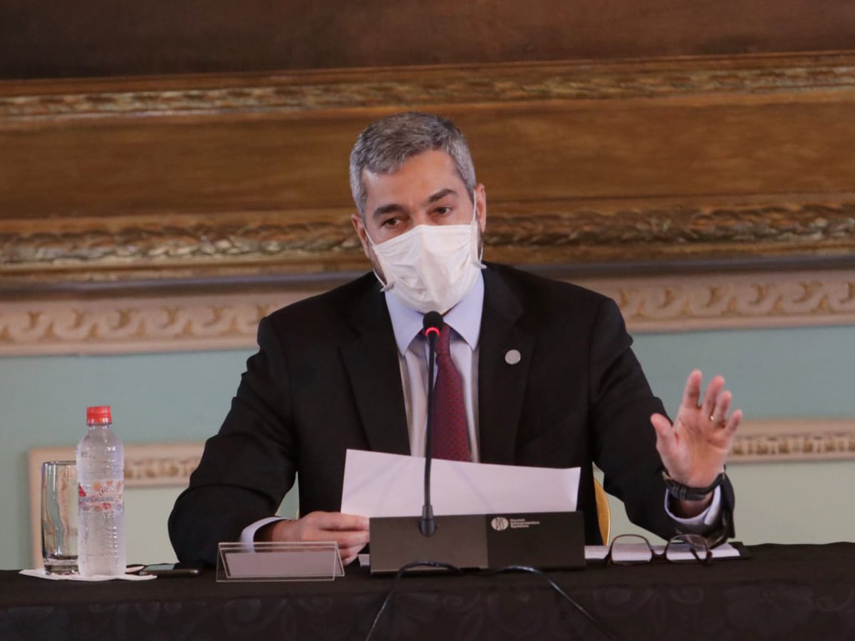 nanduti's tweet image. El presidente @MaritoAbdo presenta hoy su informe de gestión para las 09:00 horas en forma virtual. 

El mandatario presentará el informe sobre la situación general del país, sobre su administración y sobre los planes de gobierno para el futuro. 

Vía @ElRolfi_Py #1020AM