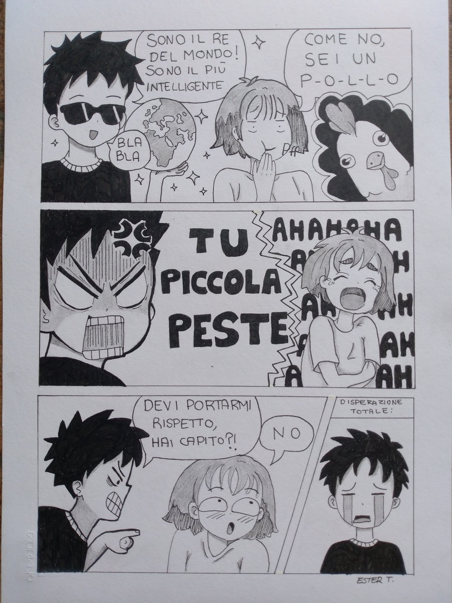 ConcorsiFumetti's tweet image. 𝗘𝘀𝘁𝗲𝗿 ci manda un dolcissimo fumetto per il Concorso Settimanale intitolato: “𝗣𝗲𝘀𝘁𝗲&𝗣𝗮𝗻𝗱𝗮”.
Sicuramente ne vedremo delle belle!
#concorsifumetti #webcomicsitalia #fumetti #fumettisti #artistiitaliani #comics #concorsofumetto #fumetto #fumettiitaliani