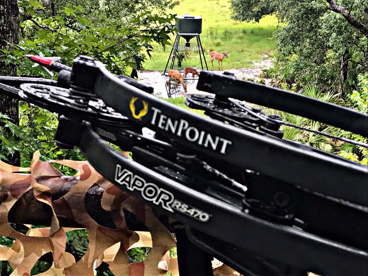 It was great to be back in Deer Country, set up in the stand at Taylor Creek Sportsman’s Club. My favorite part about hog hunting is seeing all the wild game in the off season and testing out the new gear.#taylorcreeksportsmansclub #mossyoak #tenpointcrossbows #titan3d #Florida