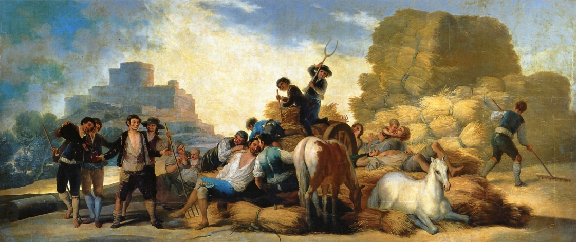 Summer, or The Harvest, 1786 #romanticism #goya https://t.co/l3yXOdEfJ5