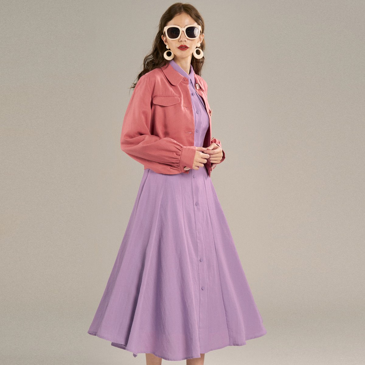 【20s Tnewties】船上デッキで朝食を　Sサイズ　パープル 20s Tnewties】船上デッキで朝食を Sサイズ パープル NEW