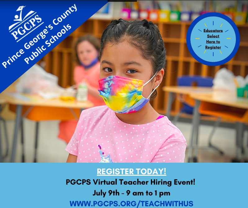 DodgeParkES's tweet photo. PGCPS Virtual Teacher Hiring Event! It's a Great Time to Teach with us - Dodge Park ES! https://t.co/GPfSQnwFVN