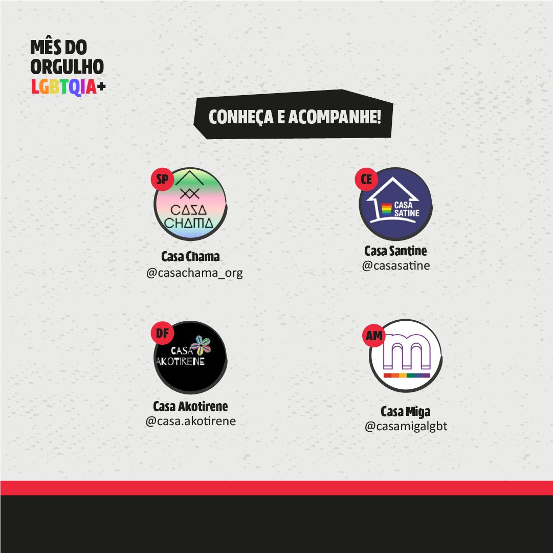 FlamengodaGente's tweet photo. Com o final do Mês do Orgulho, encerramos a série de conteúdos da Frente LGBTQIA+ com uma lista de projetos que precisam de apoio e visibilidade o ano inteiro. A luta pela diversidade e inclusão é diária e contínua, assim como o nosso orgulho de pertencer a essa comunidade. (+) https://t.co/iBMr56U0iW