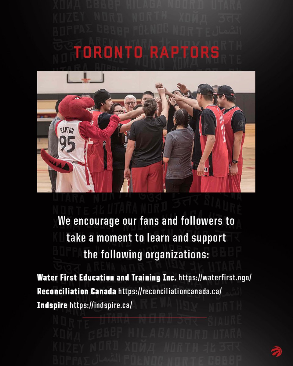 Raptors tweet picture