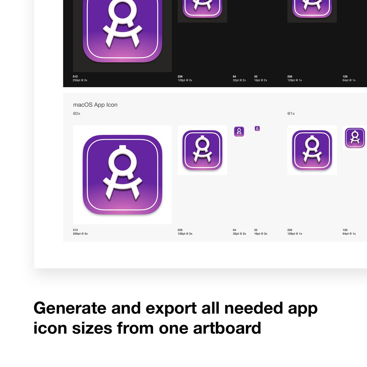 applypixels's tweet image. Need to make a new icon for macOS Monterey?

Our new macOS Monterry App Icon Template is now live!

🖥 Create all app icons from a single size
📄 Generate a costume document icon
🆕 Preview in  Monterey contextual screenshots

For Photoshop, Sketch &amp;amp; Figma
applypixels.com/resource/macOS…