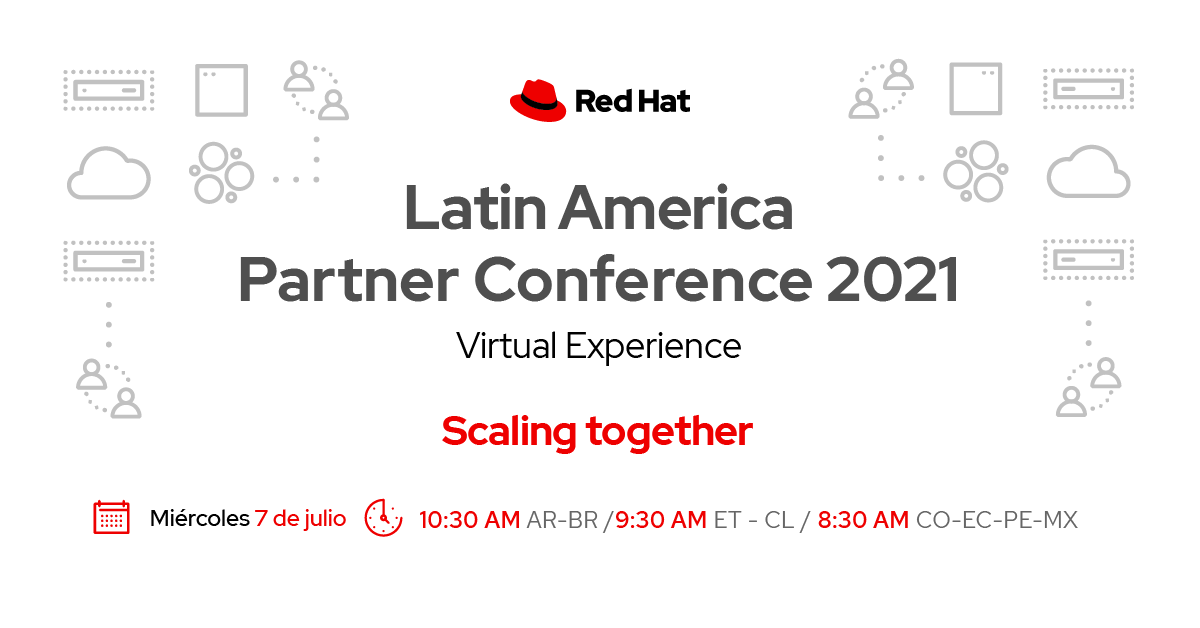 redhatla's tweet photo. ¡El #CódigoAbierto es un lenguaje universal! Es hora de unirte a la conferencia de Partners del OpenSource más grande de América Latina y hacer historia junto a Red Hat. Inscríbete aquí 👉 https://t.co/MZ8fezeH8f
#RHPartnerConference https://t.co/KSoMRTNRS9