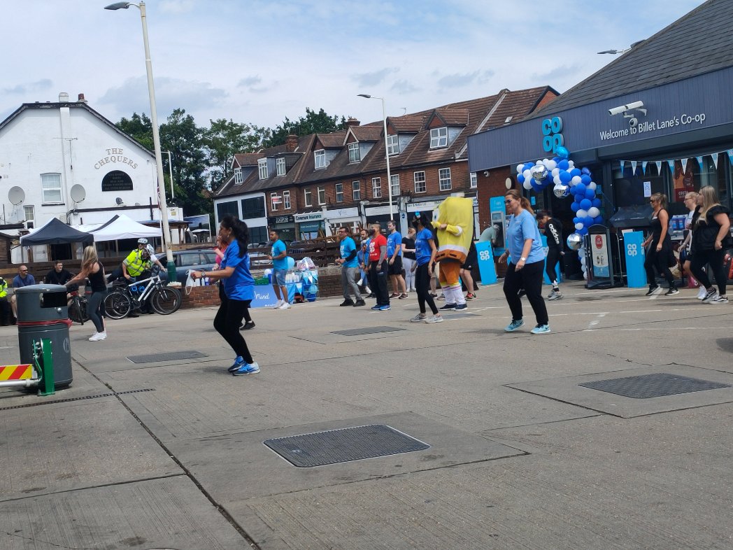 Mile 29 of the #MillionPoundMile complete! What a welcome, we arrived to a colleague performance of the Cha Cha Slide in the car park and then a full police escort for the mile! All proceeds go to <a href="/MindCharity/">Mind</a>!