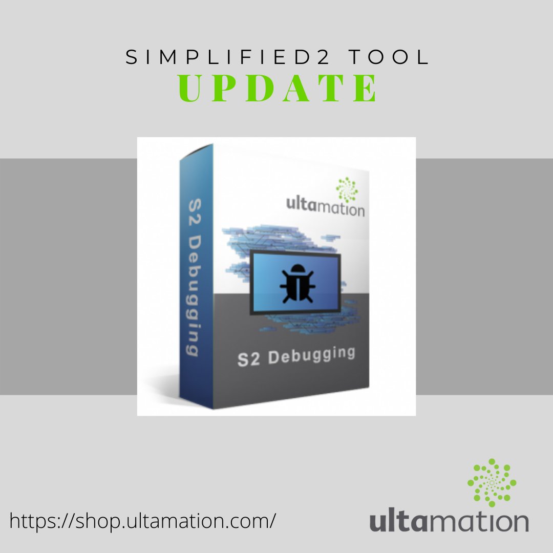 Ultamation's tweet image. 💥SIMPLIfied2 UPDATE! Not only have we added compatibility to connect to 4-series processors, but we've also made the connection for all processors more reliable when debugging, and a bug fix! 🐞 😀. Download the free update: buff.ly/2JX0bN1. #CrestronProgramming
